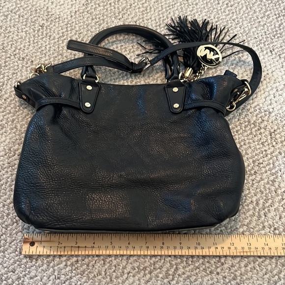 Michael Kors Black Tassel Handbag / Sachel - Picture 6 of 16